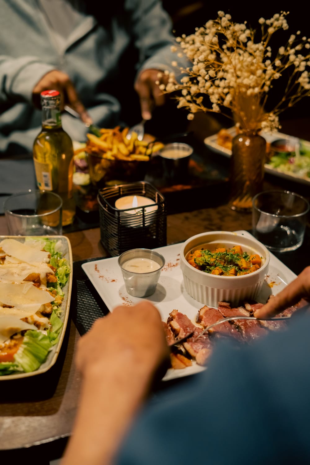 Plat généreux préparé avec des produits frais - Restaurant L’Instinct Toulouse