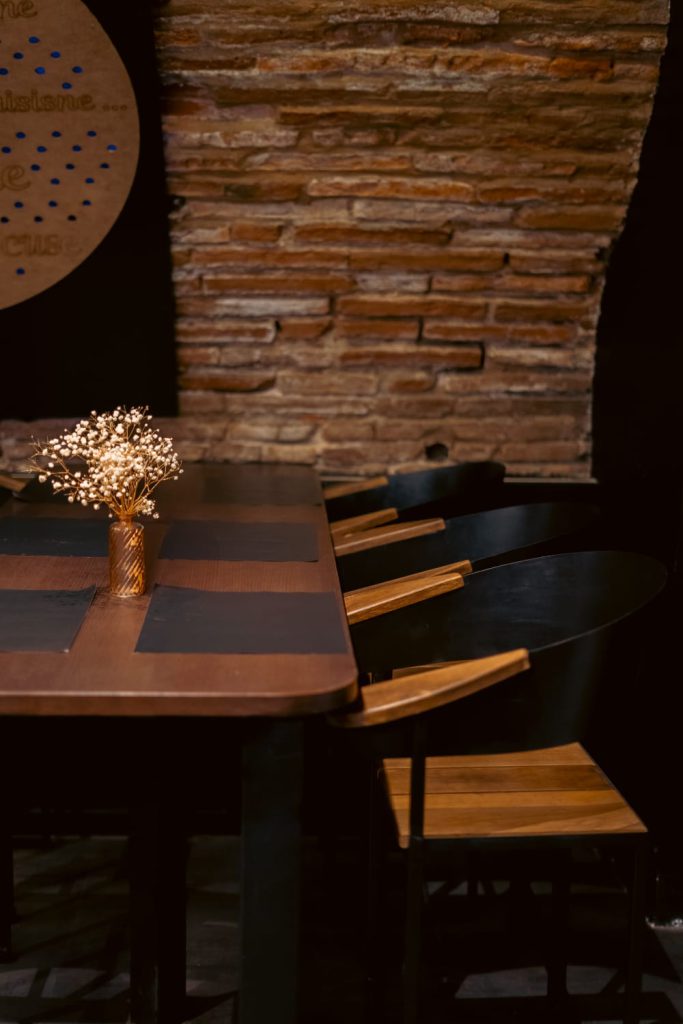 Table dressée à L'Instinct